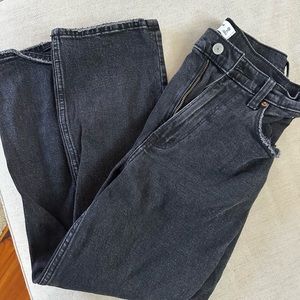 Ankle straight ultra high rise curve love- in short